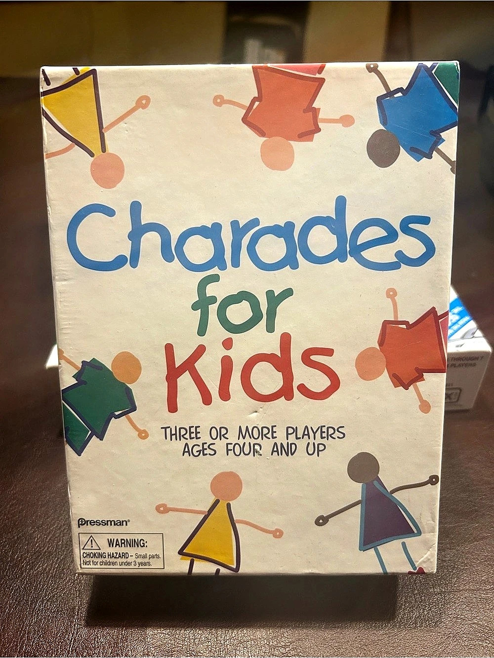 Pressman Charades for Kids Party Game Multicolor